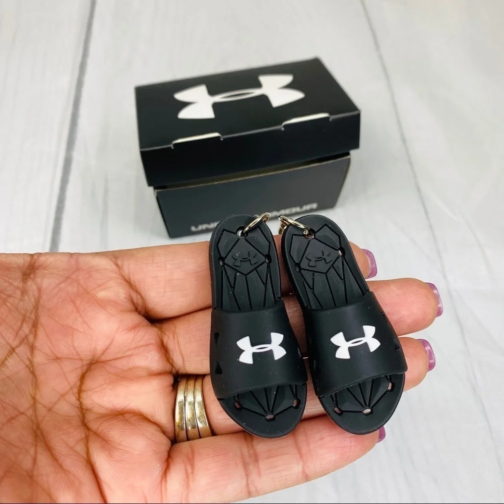 Mini Under Armour Sandal Keychain